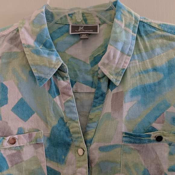 JM Collections, 12P, jacket with 3/4 sleeve - Picture 2 of 7